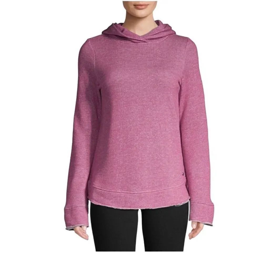 Mark, New York performance, bell sleeve, pull over hoodie, distressed, size larg